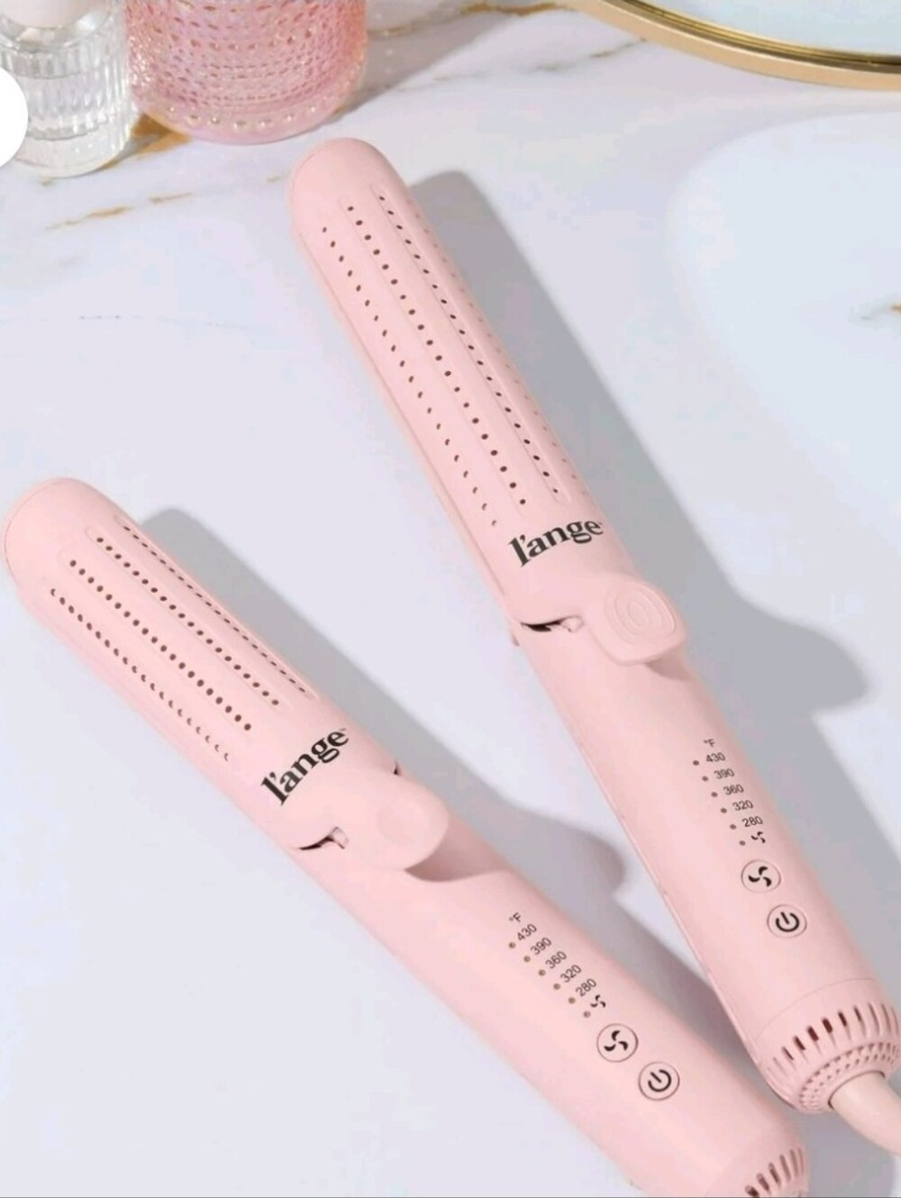 L'ange Le Duo Hair 360° Airflow Styler 2 -in-1 Curling & Straightening